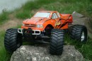 Автомобиль Thunder Tiger MTA-4 S28 Nitro PRO Monster 1/8 558 мм 4WD 2.4GHz RTR Orange