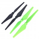 Лопаті Nine Eagles для Galaxy Visitor 6 (чорні + зелені 4 шт.)