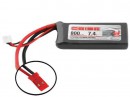 Акумулятор Team Orion 7,4В (2s) 800mAh JST-plug LiPo 50С SoftCase BEC