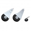 Шасі Dynam для літака P51D Mustang DY8939