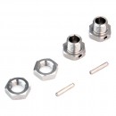 Маточина колеса з гайкою Thunder Tiger для EB-4 (2 шт)