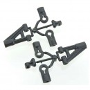 Передні верхні важелі Thunder Tiger для EK-4 S2 / EB-4 S2 (пластикові)