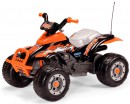 Детский квадроцикл Peg-Perego T-REX (чёрно-оранжевый)