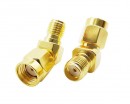 Перехідник кутовий 45° для FPV та радіообладнання (SMA F - RP-SMA M)