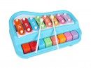 Ксилофон піаніно Baoli 8 тонів з картками (синій)