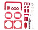 Комплект деталей RadioMaster TX16S CNC Upgrade Parts Set (Red) for V3 Gimbal
