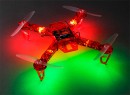 Рама квадрокоптера HobbyKing FPV250 V4 Ghost Edition 250мм червона
