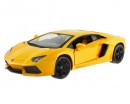 Машина Meizhi Lamborghini LP700 металлическая 1:24 (желтый)