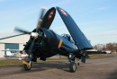 Самолет FMS Mini Chance Vought F4U Corsair 3X 2.4GHz RTF c 3-х осевым гироскопом (800mm) (FMS022-3X)