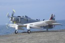 Самолет FMS Mini Douglas A-1 Skyraider RTF 2,4 ГГц RTF New V2 (750 мм) (FMS038)