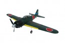 Літак FMS Mini Mitsubishi A6M Zero A6M3 RTF 3X 2.4GHz c 3-х осьовим гіроскопом (750mm) (FMS036-3X)