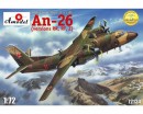 Сборная модель транспортного самолета Amodel Antonov An-26 (versions RR,RT,Z)  1:72 (AMO72134)