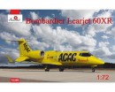 Сборная модель Amodel Санитарный самолет Bombardier Leajet 60XR ADAC ambulance 1:72 (AMO72360)