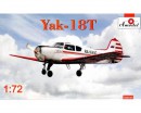 Сборная модель Amodel Учебно-тренировочный самолет Yakovlev Yak-18T 1:72 (AMO72303-01)
