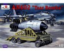 Сборная модель Amodel Авиационная термоядерная бомба AN602 Tsar Bomba 1:72 (AMO72265)