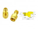 Перехідник для FPV та радіообладнання (SMA M - SMA F прямий)