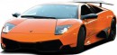 Машинка микро р/у 1:43 лиценз. Lamborghini LP670 (оранжевый)