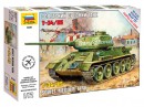 Сборная модель Звезда советский средний танк «Т-34/85» 1:35