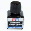 Краска для финальной отделки моделей - смывка, черная 40мл (Tamiya, 87131)