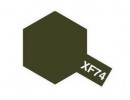 Акриловая краска 10мл Mini XF-74 ОD японская армия (Tamiya, 81774)