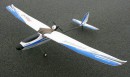 Самолет Tech-One Mercury EPO бесколлекторный 1400мм ARF синий