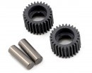 Шестерня Losi з валом для 22 (2шт)