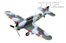 Самолет TOP RC Hurricane MKII электро бесколлекторный 750мм зелёный (с пилотом) PNP