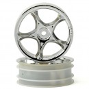 Диски Traxxas Tracer 2.2 "Bandit (задні білий хром 2 шт)