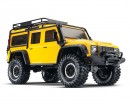 Автомобиль Traxxas TRX-4 Land Rover Defender 1:10 4WD (желтый)