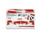 Комплект наклейок літака VolantexRC Sbach 342 1100мм (V-7561-Dec)