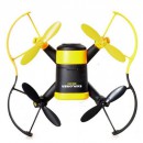 Верхняя часть корпуса для JXD 512W с защитой пропеллеров жёлтая