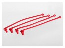 Затискачі для конструкції, червоні 4 шт.