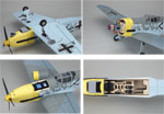 Самолёт Messerschmitt Bf109E 50 EP (льотний пакет ORION) (Kyosho, 10864VEB)