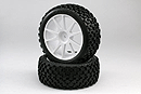 Колесо в сборе 1:16 OFF ROAD, X-Pattern, мягкая, (4шт.) (KYOSHO, IHTH03W)