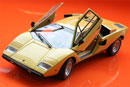 1:18 LAMBORGHINI COUNTACH LP400 Gold (Kyosho Die-Cast, DC08321G)
