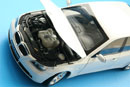1:18 BMW 545i sedan White (Kyosho Die-Cast, DC08591W)