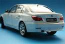 1:18 BMW 545i sedan White (Kyosho Die-Cast, DC08591W)