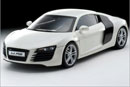 1:18 AUDI R8 WHITE (Kyosho Die-Cast, DC09213W)