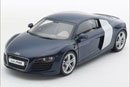 1:18 AUDI R8 Blue (Kyosho Die-Cast, DC09213BL)