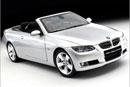 1:18  BMW 335i(E93) Conv Silver (Kyosho Die-Cast, DC08737S)