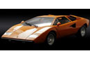 1:12 Lam Countach LP400 (оранжевий) (Kyosho, DC08611P)