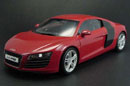 1:18 AUDI R8 RED (Kyosho Die-Cast, DC09213R)