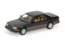1:43 MERCEDES-BENZ 300 CE 1990 · BLACK METALLIC (MINICHAMPS, 400037020)