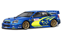 Кузов 1/10-Subaru Impreza WRC 2004 неокрашенный. Колёсная база 255мм Ширина шасси 200мм (HPI Racing, HPI17505)