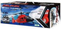 Вертолет E-Sky Dauphin красный 2.4Ghz RTF Mode2 (000008 Red)
