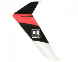 Vertical Fin with Red Decal: 120SR, E-flite (BLH3120R)