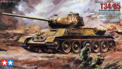 Радянський танк Tamiya 1:35 Т34 / 85