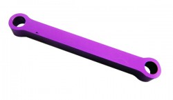Ackerman Plate 1/10 Purple Alum (Himoto, 102040)