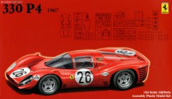 Автомобиль 1:24 Fujimi Ferrari 330P4 Le Mans #21 1967