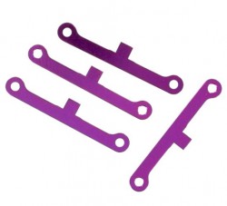 F/R Susp Brace 1/10 Purple Alum (Himoto, 103027)